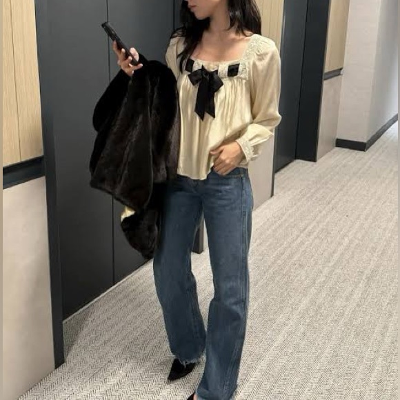 Doen Feli Top - Mother of Pearl - Picture 4 of 10